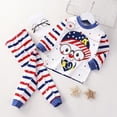 thumbnail image 3 of Hiiyo Pyjama à Manches Longues Mignon pour Tout-Petits Garçons, Ensemble de Détente et de Nuit, 2 Pcs, 3M-4T, 3 of 3
