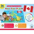 thumbnail image 3 of Masterpieces Puzzle Company Educational - Canada Map 36 Piece Floor Jigsaw Puzzle, 3 of 5