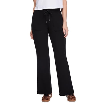 Pantalon de survêtement évasé en tricot doux George pour femmes
