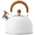 thumbnail image 1 of Bouilloire à Thé, Théière Sifflante en Acier Inoxydable 2,5 L pour Cuisinière, avec Poignée, Sifflet Bruyant et Ébullition Rapide Antirouille, 1 of 7
