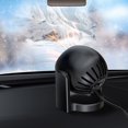 thumbnail image 5 of Oliegs Heated Blanket Car Heater 12V Portable Car Heater For Windshield With 360° Base Fast Heating Demister Defrost Chocolate, 5 of 5