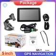 thumbnail image 1 of Yhmxh Electronics Phone Accessories UK Sat Nav For Car Truck Car GPS 5 Inch GPS Device 8GB+128MB Car Truck Navigation System With Map Screen FM Transmitter Vehicle Dvr, 1 of 9
