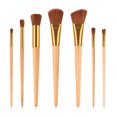 thumbnail image 2 of Kits Ensembles 10 Pcs Brosse Cosmétique Mini Outils Fard à Paupières Brosse à Sourcils Maquillage, 2 of 7