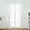 White, variant on Leaves Sheer Curtain Window Voile Drape Valance 1 Panel Fabric