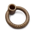 thumbnail image 2 of Lumabone Bacon-Flavored Ring Dog Chew Toy, Medium, 2 of 4