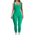 thumbnail image 2 of Mefallenssiah Spring and Fall Tight Waistband Sleeveless Neck Long Jumpsuit, 2 of 6
