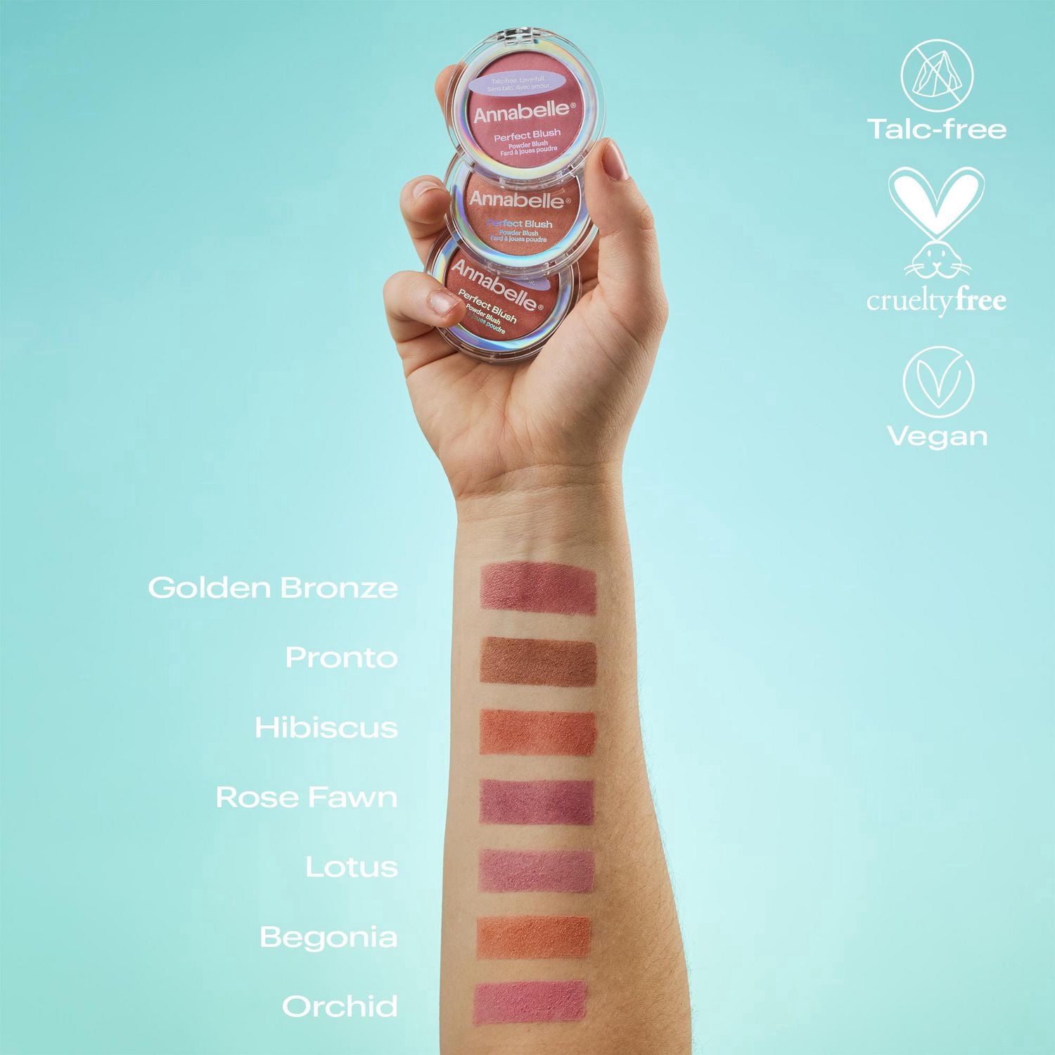 Annabelle Perfect Blush Talc-Free Powder Blush
