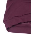 thumbnail image 4 of Women's Long Sleeve Tunics Color Block Cutout Sweatshirt Loose Fit Tops, 4 of 5
