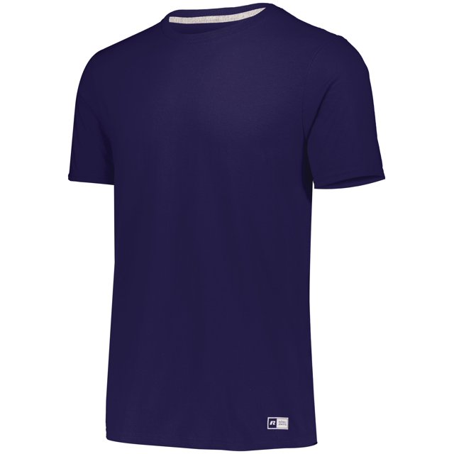 Russell Athletic T-Shirt de Performance Jeune Essentiel 60/40, XL, Violet