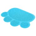 thumbnail image 2 of Cat Litter Box Mat, Anti-Slip 15.4X11.6In Cat Litter Mat With Paw Shape For Dogs For Cats For Small Pets Sky Blue,Green, 2 of 8