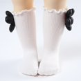 thumbnail image 3 of B91xZ Toddler Non Slip Socks Super Soft Non-Slip Socks,White Large, 3 of 5