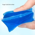 thumbnail image 4 of Bloc Réfrigérant pour Doigts en Gel Froid, Blocs Réfrigérants pour Doigts en Gel Froid Écologiques Réutilisables et Doux pour la Peau pour l'Arthrite, 4 of 7