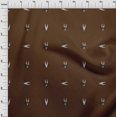 thumbnail image 3 of oneOone Cotton Poplin Fabric Arrow Ikat Print Sewing Fabric BTY 56 Inch Wide, 3 of 4