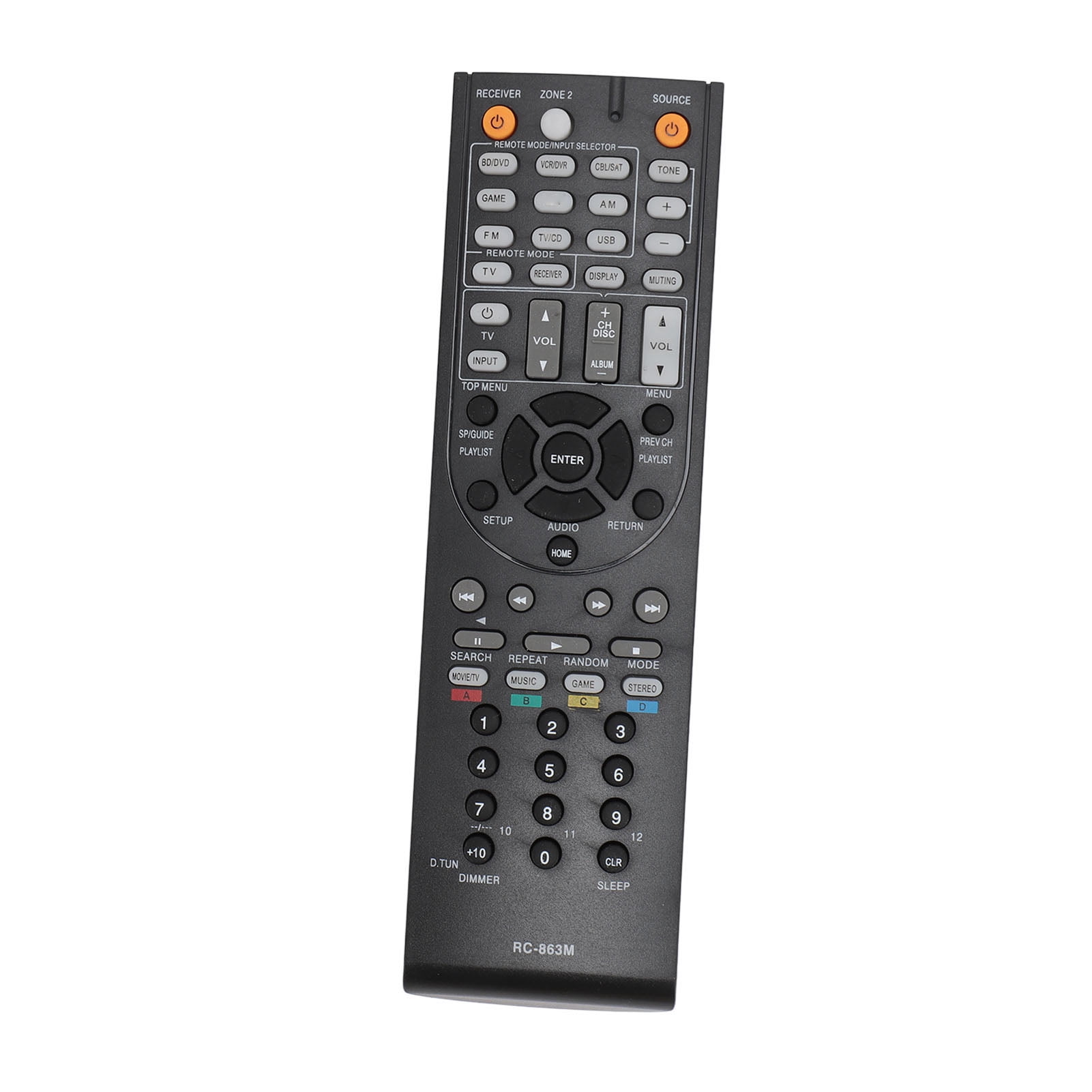 <p>Av Receiver Remote Control For Rc 882m RC 863M Remote Control Replacement AV Receiver Remote For RC 882M TX NR5010 TX SR445 RC 863M RC 865M</p>