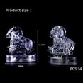thumbnail image 3 of 3D Crystal Puzzle Jig-saw Clear Twelve 12 Constellation Astrolog Flash LED Light, 3 of 3