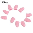 thumbnail image 2 of CNKOO 20 Pcs Embouts d'Ongles pour Chat Colorés, Couvre-Ongles Doux pour Griffes de Chat Colorées (Orange P), 2 of 7