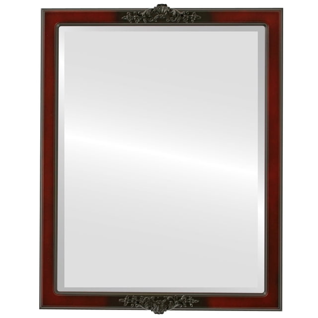 Miroir Encadré Athena - Bois de Rose