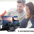 thumbnail image 2 of Boc Phone Screen Magnifier Foldable Eyes Protection Non-slip Handsfree HD-compatible Mobile Phone 3D Glass Magnifier Bracket Case Mob, 2 of 10
