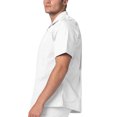 thumbnail image 3 of Adar Universal Scrubs For Men - Zippered Short Sleeved Scrub Jacket, 3 of 7