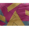 thumbnail image 4 of oneOone Georgette Viscose Fabric Rectangle & Triangle Geometric Printed Craft Fabric BTY 42 Inch Wide, 4 of 4