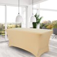 thumbnail image 2 of Elastic Tablecloth Decorative Close-fitted Unique Banquet Rectangular Table Cover, 2 of 5