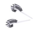 thumbnail image 2 of serony Brosse de Nettoyage en Plastique Longue Poignée Tête Double Face Blanc 1Set, 2 of 6