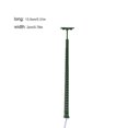 thumbnail image 4 of Model Railway Lights Accessories Scenery Scale 1:87 Track Light Yards Landscape Decorations Outdoor LED Metal Lamppost Green（White Light）, 4 of 7