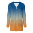 thumbnail image 4 of Gubotare Cardigans pour Femmes avec Poches, Décontractés, Légers, à devant Ouvert, Chandails Cardigan pour Femmes (Jaune,G), 4 of 8