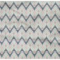 thumbnail image 4 of oneOone Organic Cotton Poplin Twill Fabric Chevron|Triangle & Square Geometric Fabric Prints By Yard 42 Inch Wide, 4 of 4