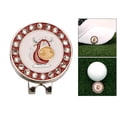 thumbnail image 1 of pitrice Zinc Alloy Golf Ball Markers Training Aids Hat Clip Anti-rust Putt Sign A, 1 of 5