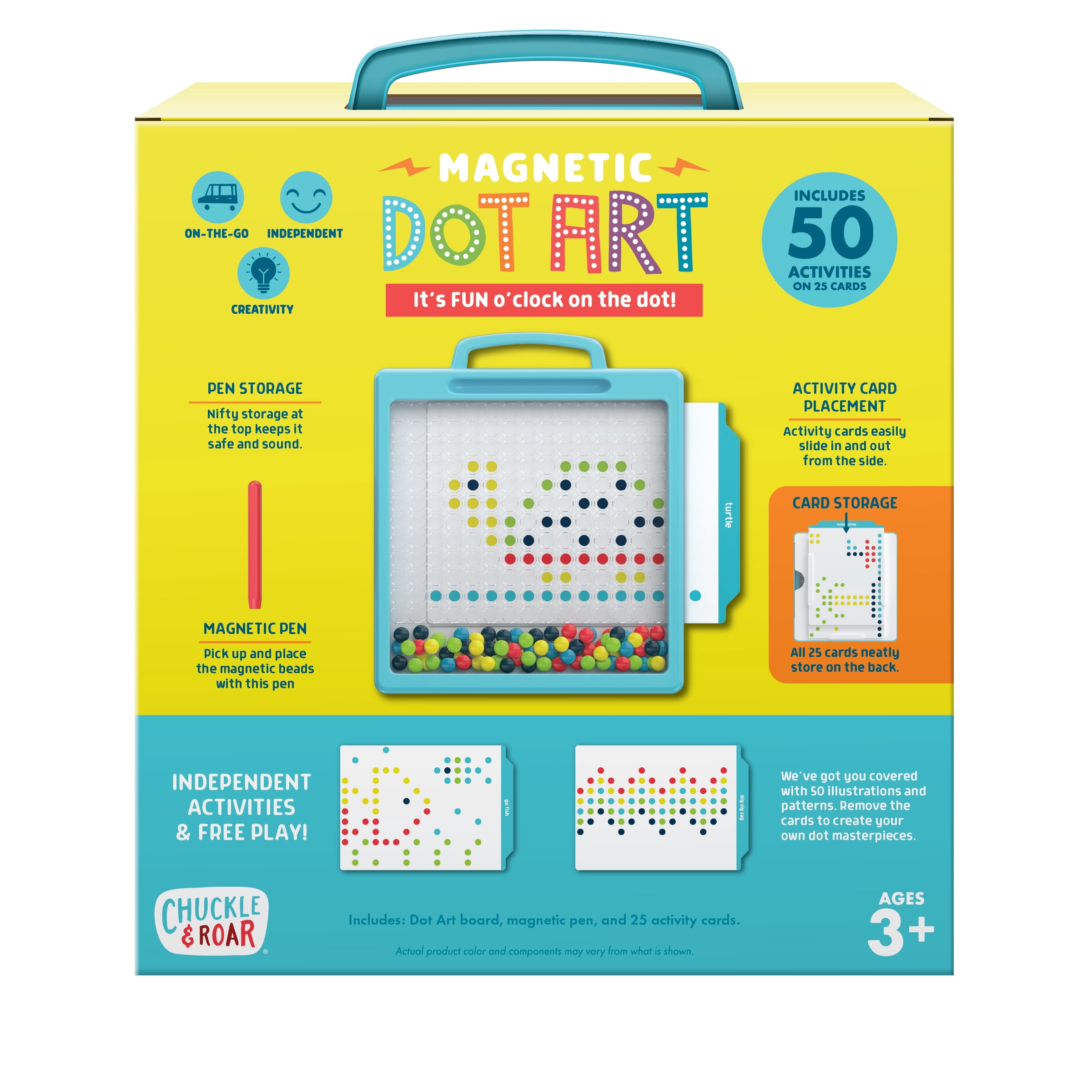 Chuckle & Roar Dot Art Designer pour les 3 ans et + par Buffalo Games