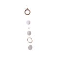 thumbnail image 4 of jinwen Shell Wind Chimes Handmade Cute Baby Crib Hanging Toy for Backyard Lawn Yard A A, 4 of 9