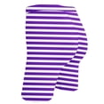 thumbnail image 4 of Plebaso Shorts pour Femmes 2025 Shorts de Plage à Imprimé Rayé Décontractés Taille Haute Mode pour Femmes Leggings Courts, 4 of 5