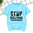 thumbnail image 2 of WEAIXIMIUNG T-Shirts pour Adolescentes 16-18 Filles Manches Courtes Col Rond T-Shirts Imprimés 6 Couleurs, 2 of 5