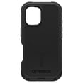 thumbnail image 1 of OtterBox Defender Pro MagSafe Case Black for iPhone 16, 1 of 5