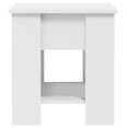 thumbnail image 3 of vidaXL Coffee Table White 101x49x52 cm Engineered Wood, 3 of 5