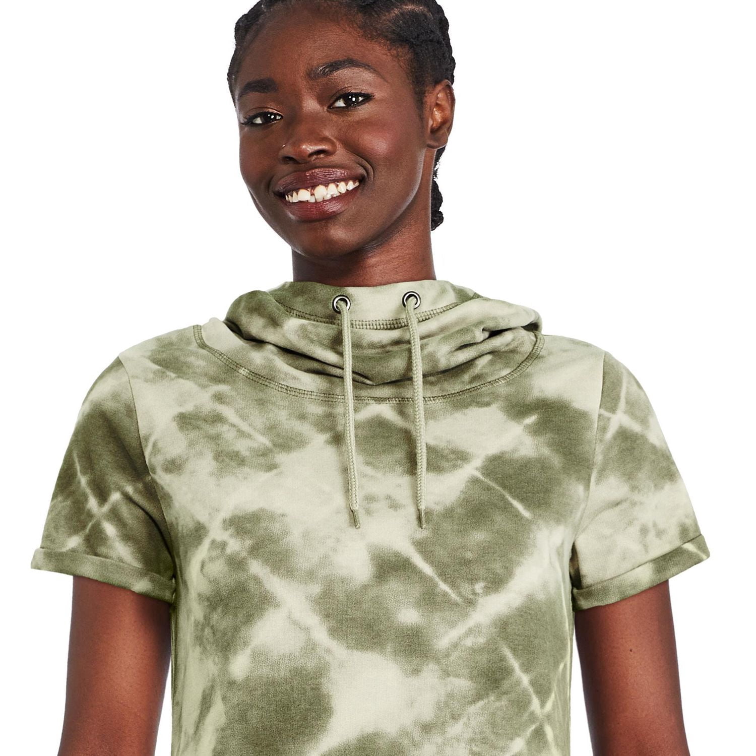 George Women's Printed Hooded Dress