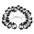 thumbnail image 2 of Solar String Lights Outdoor Waterproof,Christmas Decorative Outdoor String Lights,Black Lantern String Light,Retro Nostalgic Small Lantern Christmas,Outdoor Bar Decorative Light String,Kerosene Lamp, 2 of 6