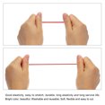thumbnail image 3 of Uxcell Elastic Cord Heavy Stretch String Rope for Crafting DIY Sewing Hook Straps Camping Tie Down Strap Red 2mm x 100m, 3 of 5