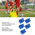 thumbnail image 3 of Kids Training Tank Sleeveless Practice Pinnies Sunshade with Shirts, 5PCS, Football Training, 3 of 7