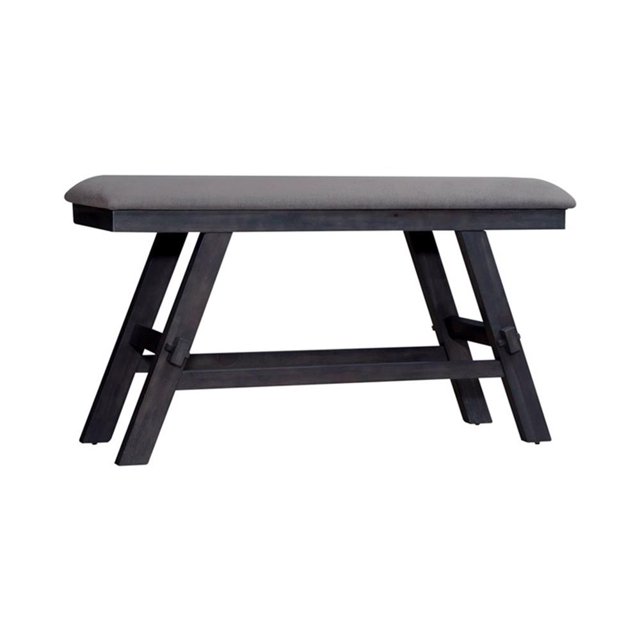 Liberty Furniture Banc de Comptoir Lawson avec Base Tréteau (RTA) Gris