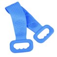 thumbnail image 4 of Silicone Bath Body Brush Tough Strong Tensile Strength Hangable Back Cleaning Bath StrapBlue, 4 of 14
