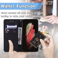thumbnail image 2 of Case for Nokia C2 2nd Edition Durable Magnetic PU Leather Card Holder Wallet Flip Cover, 2 of 5