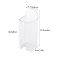 thumbnail image 2 of Petit Rangement pour Salle de Bain, Base de Rangement Murale Sans Perçage pour Brosse à Dents et Brosse à Dents de Salle de Bain, Rangement Mural pour Salle de Bain, Support Mural, Rangement pour Salle de Bain, 2 of 4
