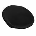 thumbnail image 2 of Housse de Chaise Soucoupe, Housse Extensible en Polyester pour Chaise Lune, pour Adultes Noir, 2 of 8