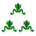 thumbnail image 3 of QualitChoice False Bait Surface Lure Low-Resistant Strong Toughness Steel Wire Baffle Bionic Fishing Tools Simulated Fish Scale Pattern Green 3Set, 3 of 6