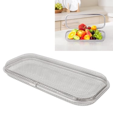 Dishwasher Silverware Basket, Stainless Steel Mesh Dishwasher Utensil Cutlery Basket, Dishwasher Silverware Replacement Basket for Chopsticks Small Items,