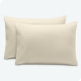 thumbnail image 1 of Bare Home Pillowcase Set - Envelope Closure - Premium 1800 Collection - Double Brushed - Ultra Soft - Standard Size, Sand, 2 Count, 1 of 6