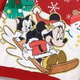 thumbnail image 2 of Disney Mickey Mouse Chandails Molletonnés à Enfiler pour Tout-Petites Filles, Personnage de Noël, Col Ras du Cou, Taille 2-6, 2 of 6