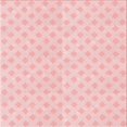 thumbnail image 1 of Ahgly Tapis d'Intérieur Lavable en Machine Carré Transitionnel Rose Corail Clair, 7 Pieds Carré, 1 of 7